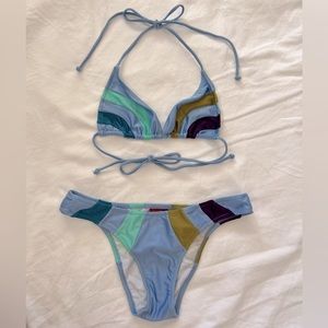 Tigerlily Colorblock Bikini Set